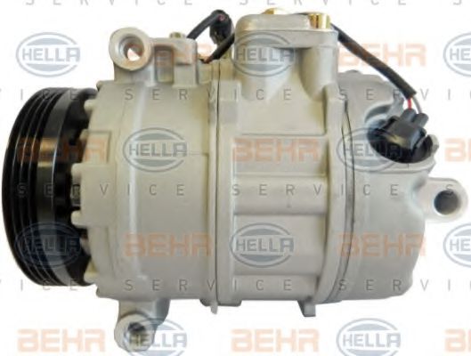 8FK 351 340-991 BEHR+HELLA+SERVICE Compressor, air conditioning