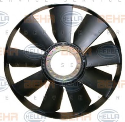 8MV 376 757-271 BEHR+HELLA+SERVICE Cooling System Fan Wheel, engine cooling
