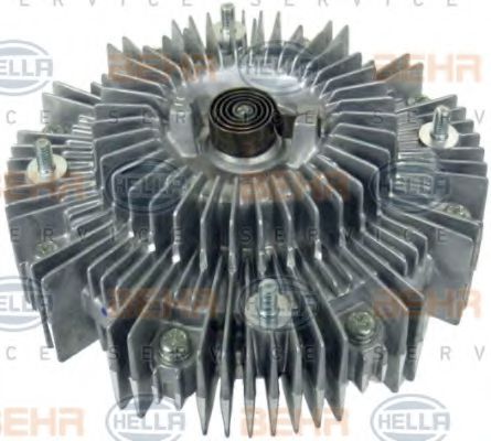 8MV 376 791-041 BEHR+HELLA+SERVICE Cooling System Clutch, radiator fan