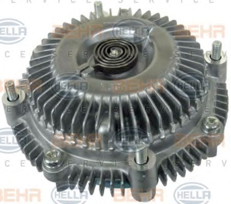 8MV 376 791-051 BEHR+HELLA+SERVICE Cooling System Clutch, radiator fan