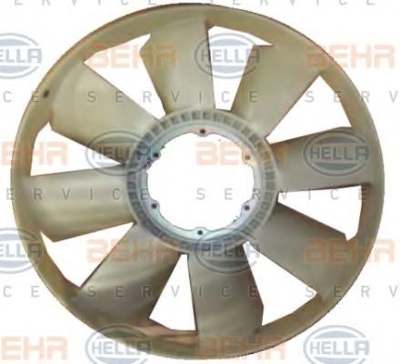 8MV 376 791-291 BEHR+HELLA+SERVICE Cooling System Fan Wheel, engine cooling