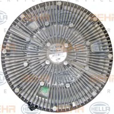 8MV 376 791-501 BEHR+HELLA+SERVICE Cooling System Clutch, radiator fan