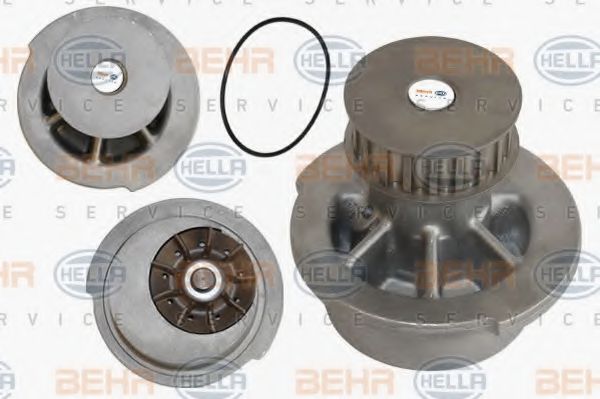 8MP 376 800-001 BEHR+HELLA+SERVICE Cooling System Water Pump