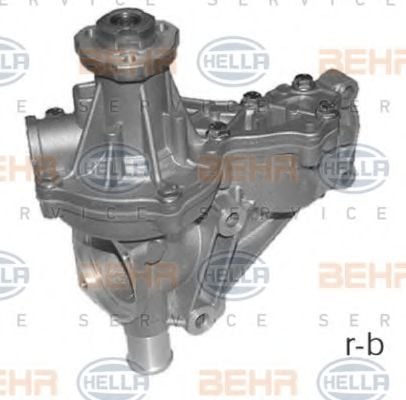 8MP 376 800-054 BEHR+HELLA+SERVICE Cooling System Water Pump
