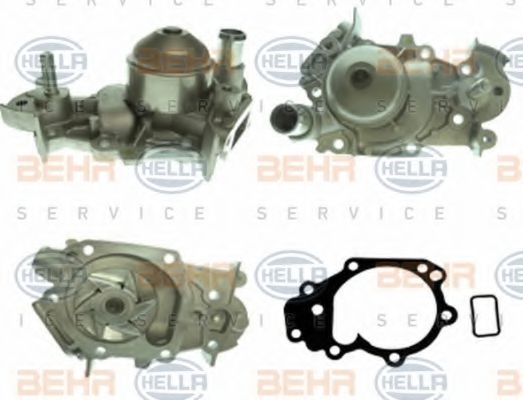8MP 376 800-171 BEHR+HELLA+SERVICE Cooling System Water Pump