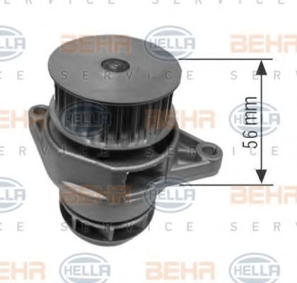 8MP 376 800-194 BEHR+HELLA+SERVICE Cooling System Water Pump