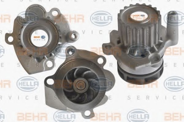 8MP 376 800-211 BEHR+HELLA+SERVICE Cooling System Water Pump