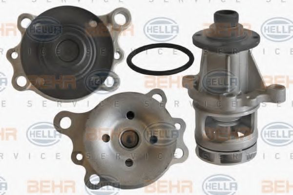 8MP 376 800-231 BEHR+HELLA+SERVICE Cooling System Water Pump