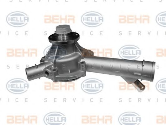 8MP 376 800-244 BEHR+HELLA+SERVICE Cooling System Water Pump