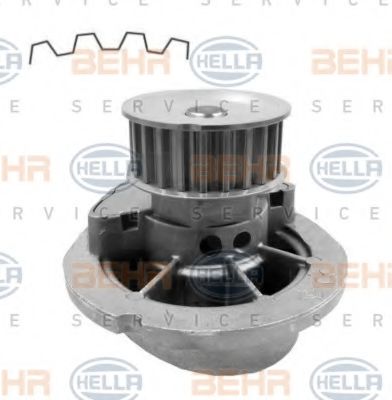 8MP 376 800-264 BEHR+HELLA+SERVICE Cooling System Water Pump