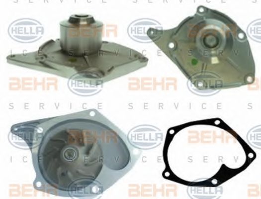 8MP 376 800-511 BEHR+HELLA+SERVICE Cooling System Water Pump