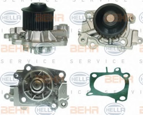 8MP 376 800-791 BEHR+HELLA+SERVICE Cooling System Water Pump