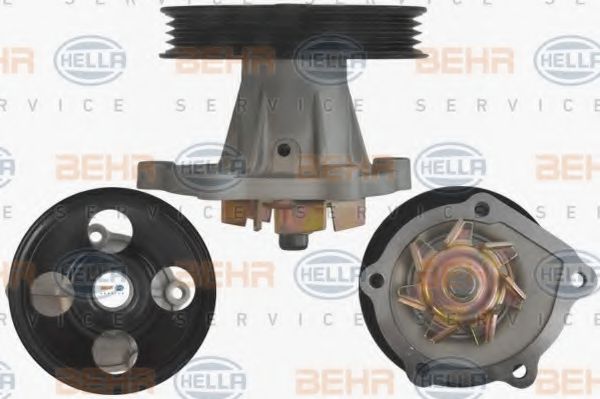 8MP 376 801-141 BEHR+HELLA+SERVICE Cooling System Water Pump