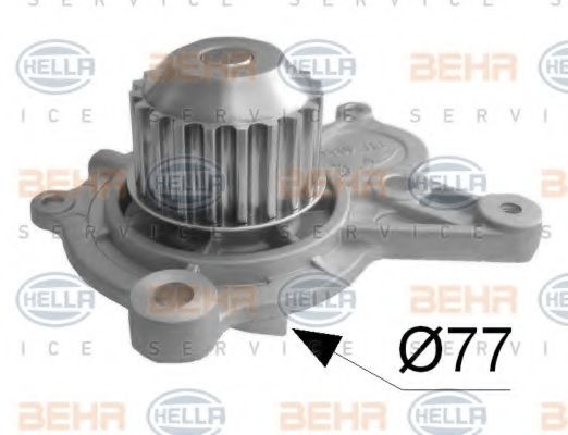 8MP 376 801-184 BEHR+HELLA+SERVICE Cooling System Water Pump