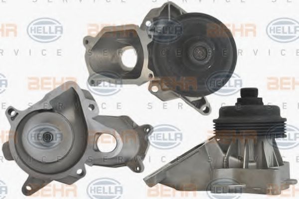 8MP 376 801-371 BEHR+HELLA+SERVICE Cooling System Water Pump