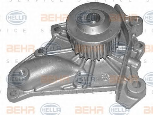 8MP 376 801-404 BEHR+HELLA+SERVICE Cooling System Water Pump