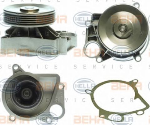 8MP 376 801-491 BEHR+HELLA+SERVICE Cooling System Water Pump