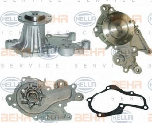 8MP 376 801-661 BEHR+HELLA+SERVICE Cooling System Water Pump