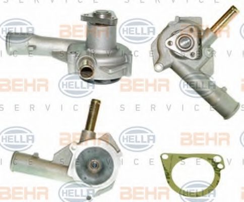 8MP 376 801-751 BEHR+HELLA+SERVICE Water Pump