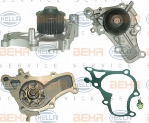 8MP 376 802-001 BEHR+HELLA+SERVICE Cooling System Water Pump