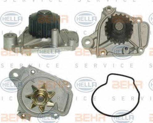 8MP 376 802-011 BEHR+HELLA+SERVICE Cooling System Water Pump