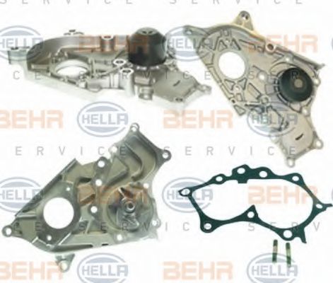 8MP 376 802-101 BEHR+HELLA+SERVICE Cooling System Water Pump