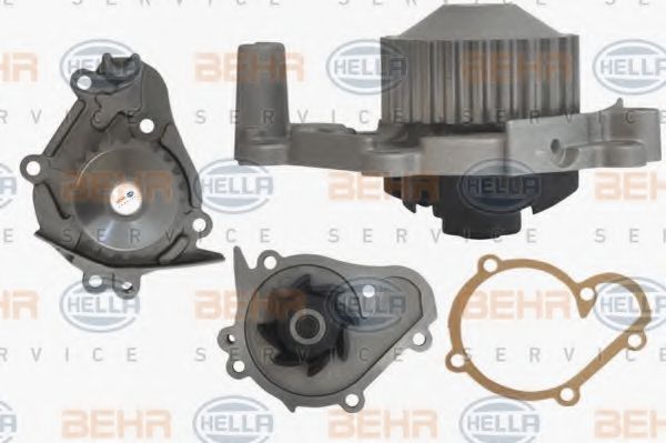 8MP 376 802-181 BEHR+HELLA+SERVICE Cooling System Water Pump