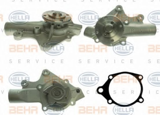 8MP 376 802-211 BEHR+HELLA+SERVICE Cooling System Water Pump