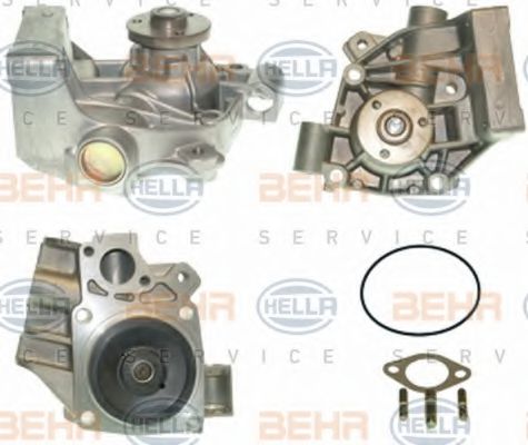 8MP 376 802-241 BEHR+HELLA+SERVICE Cooling System Water Pump