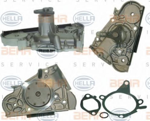 8MP 376 802-331 BEHR+HELLA+SERVICE Cooling System Water Pump