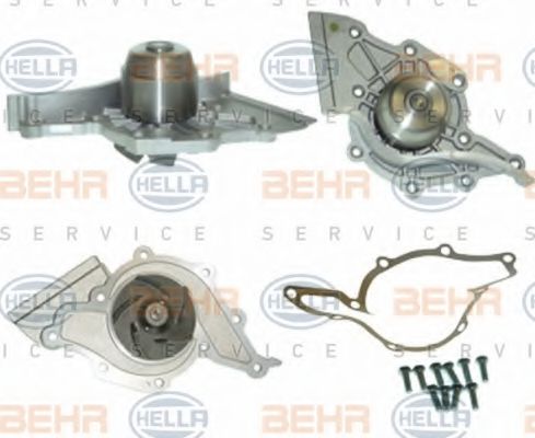 8MP 376 802-511 BEHR+HELLA+SERVICE Cooling System Water Pump