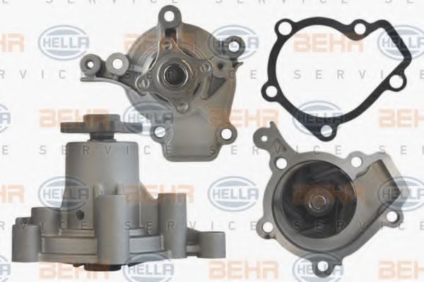 8MP 376 802-731 BEHR+HELLA+SERVICE Cooling System Water Pump