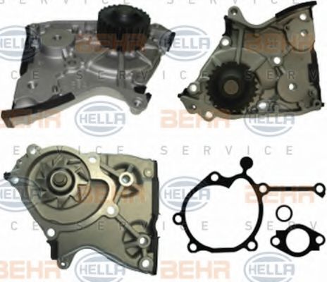 8MP 376 803-061 BEHR+HELLA+SERVICE Cooling System Water Pump