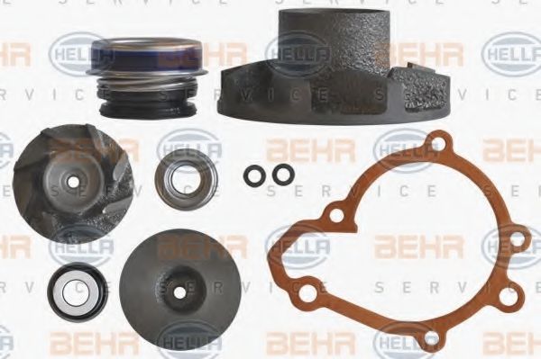 8MP 376 803-091 BEHR+HELLA+SERVICE Cooling System Water Pump