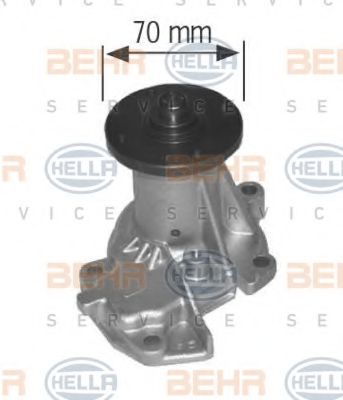 8MP 376 803-164 BEHR+HELLA+SERVICE Water Pump