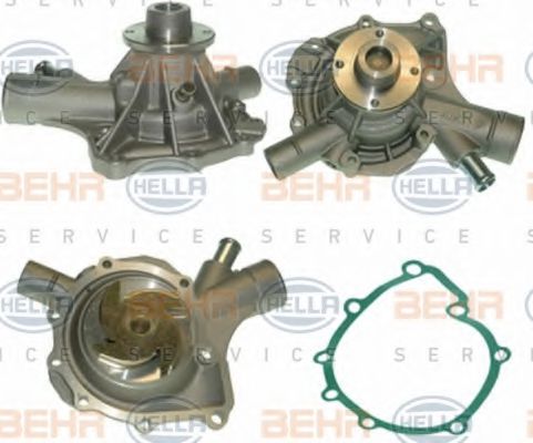 8MP 376 803-171 BEHR+HELLA+SERVICE Cooling System Water Pump