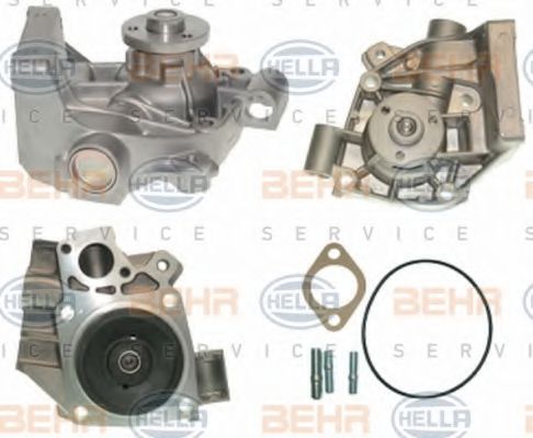 8MP 376 803-291 BEHR+HELLA+SERVICE Cooling System Water Pump