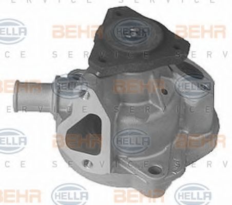 8MP 376 803-524 BEHR+HELLA+SERVICE Cooling System Water Pump