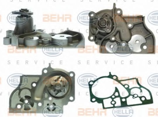 8MP 376 803-671 BEHR+HELLA+SERVICE Cooling System Water Pump
