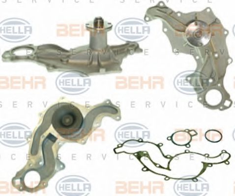 8MP 376 804-191 BEHR+HELLA+SERVICE Cooling System Water Pump