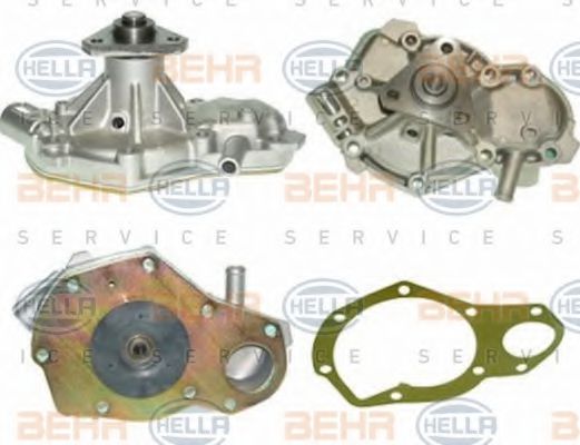 8MP 376 804-441 BEHR+HELLA+SERVICE Cooling System Water Pump