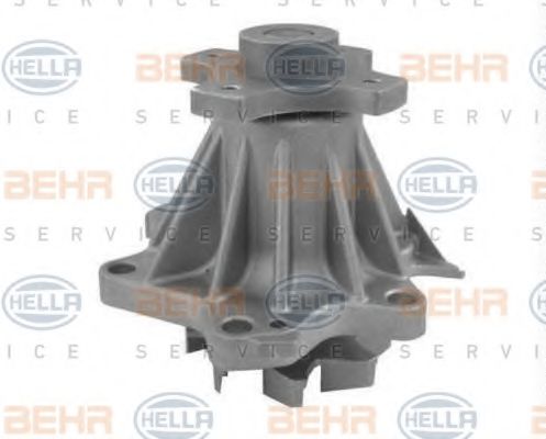 8MP 376 804-494 BEHR+HELLA+SERVICE Cooling System Water Pump