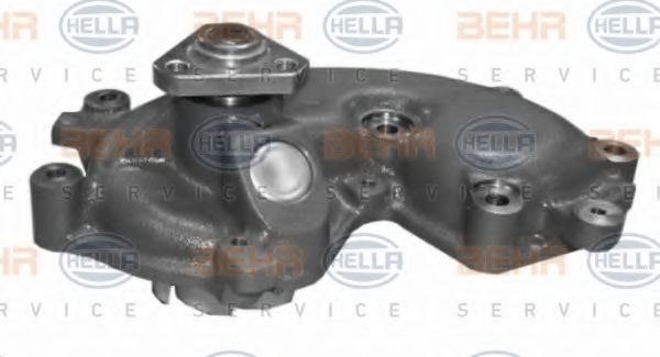 8MP 376 804-631 BEHR+HELLA+SERVICE Cooling System Water Pump