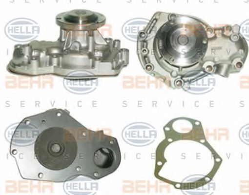 8MP 376 804-691 BEHR+HELLA+SERVICE Cooling System Water Pump