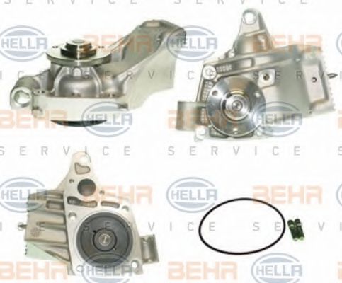 8MP 376 805-221 BEHR+HELLA+SERVICE Cooling System Water Pump
