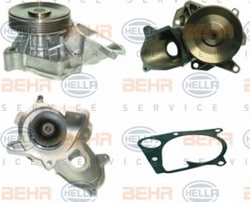 8MP 376 805-261 BEHR+HELLA+SERVICE Cooling System Water Pump