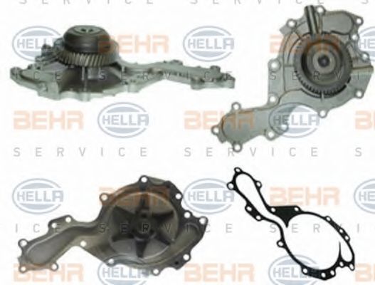 8MP 376 805-361 BEHR+HELLA+SERVICE Cooling System Water Pump