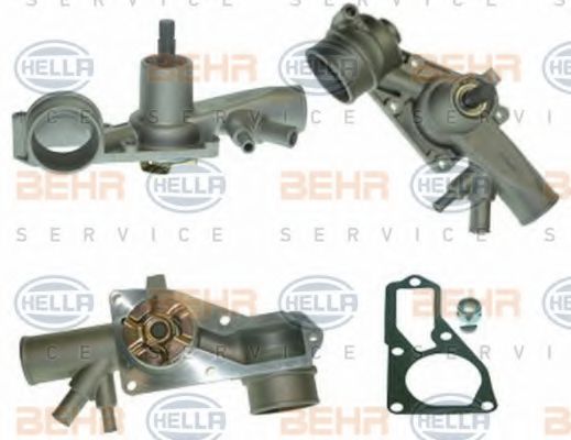 8MP 376 805-591 BEHR+HELLA+SERVICE Cooling System Water Pump