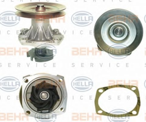 8MP 376 805-781 BEHR+HELLA+SERVICE Cooling System Water Pump