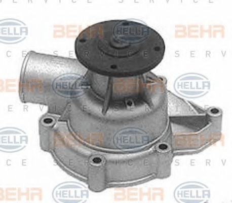 8MP 376 806-174 BEHR+HELLA+SERVICE Cooling System Water Pump